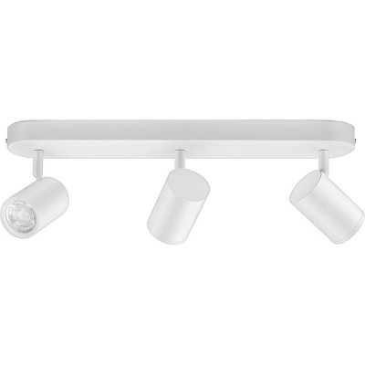 Розумний світильник WIZ IMAGEO Spots накладний точковий 3x5W 2200-6500K RGB Wi-Fi White (929002658901)