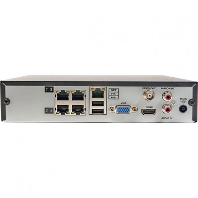 Мережевий відеореєстратор POWERPLANT NVR4104-4PECO Мережевий відеореєстратор POWERPLANT NVR4104-4PECO