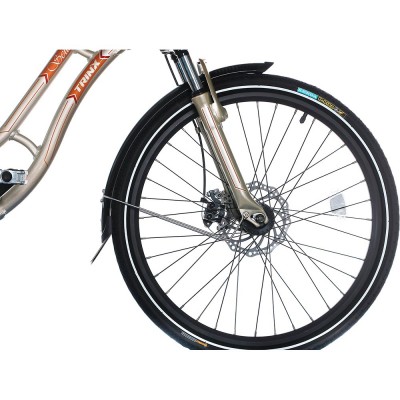Електровелосипед TRINX E-Bike Sella 2.0 17 Champagne-Gold Електровелосипед TRINX E-Bike Sella 2.0 17 Champagne-Gold