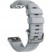 Ремінець ARMORSTANDART для Garmin Fenix 5x/6x Silicone 26mm Grey (ARM60805)