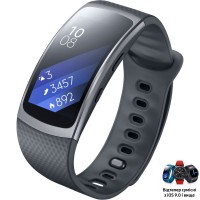 Фітнес-браслет SAMSUNG Gear Fit 2 (SM-R3600DAASEK) Dark Grey Фітнес-браслет SAMSUNG Gear Fit 2 (SM-R3600DAASEK) Dark Grey