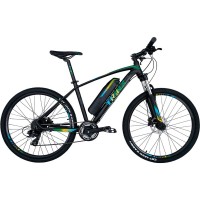 Електровелосипед TRINX E-Bike X1E 17 Matt Black-Green-Blue (X1EMBGB) Електровелосипед TRINX E-Bike X1E 17 Matt Black-Green-Blue (X1EMBGB)