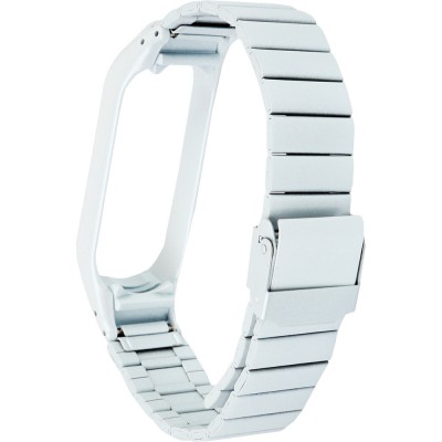 Браслет ARMORSTANDART Metal Band Link 603 для Xiaomi Mi Band 6/5 Creamy White (ARM59065)