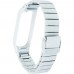 Браслет ARMORSTANDART Metal Band Link 603 для Xiaomi Mi Band 6/5 Creamy White (ARM59065)