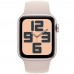 Смарт-годинник APPLE Watch SE 2023 GPS 44mm Starlight Alum Starlight Sp/b - M/L (MRE53QP/A)