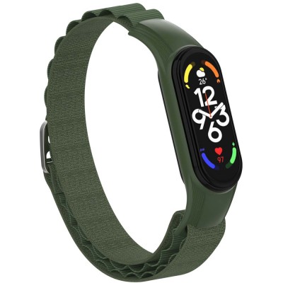 Ремінець ARMORSTANDART AlpinaStyle Band для Xiaomi Mi Band 7/6/5/4 Green (ARM64988) Ремінець ARMORSTANDART AlpinaStyle Band для Xiaomi Mi Band 7/6/5/4 Green (ARM64988)