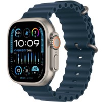Смарт-годинник APPLE Watch Ultra 2 GPS + Cellular, 49mm Titan Blue Ocean Band (MREG3UL/A) Смарт-годинник APPLE Watch Ultra 2 GPS + Cellular, 49mm Titan Blue Ocean Band (MREG3UL/A)