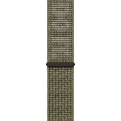 Ремінець APPLE Nike Sport Loop для APPLE WATCH S8 2022 45mm Sequoia/Pure Platinum (MPJ23) Ремінець APPLE Nike Sport Loop для APPLE WATCH S8 2022 45mm Sequoia/Pure Platinum (MPJ23)
