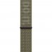 Ремінець APPLE Nike Sport Loop для APPLE WATCH S8 2022 45mm Sequoia/Pure Platinum (MPJ23)