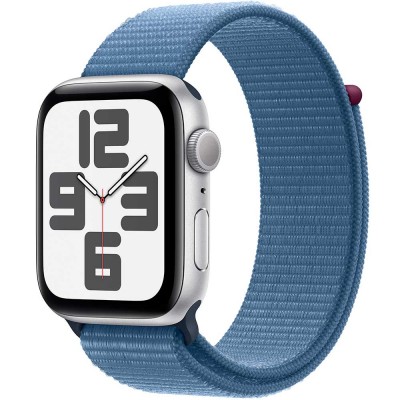 Смарт-годинник APPLE Watch SE 2023 GPS 44mm Silver Alum Winter Blue Sp/Loop (MREF3QP/A)