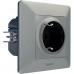 Розумна розетка LEGRAND NETATMO 2К + З 16А 230В Silver (752394)