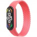 Ремінець ArmorStandart Braided Solo Loop для Xiaomi Mi Band 4/5/6/7 Pink size L (ARM58761)
