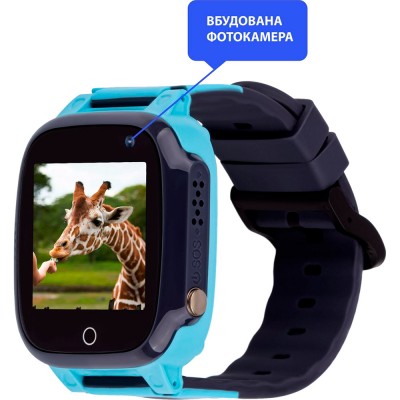 Смарт-годинник AMIGO GO008 MILKY GPS WIFI Blue Смарт-годинник AMIGO GO008 MILKY GPS WIFI Blue