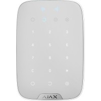 Бездротова сенсорна клавіатура Ajax KeyPad Plus White (000023070)