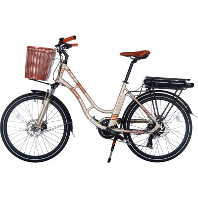 Електровелосипед TRINX E-Bike Sella 2.0 17 Champagne-Gold Електровелосипед TRINX E-Bike Sella 2.0 17 Champagne-Gold
