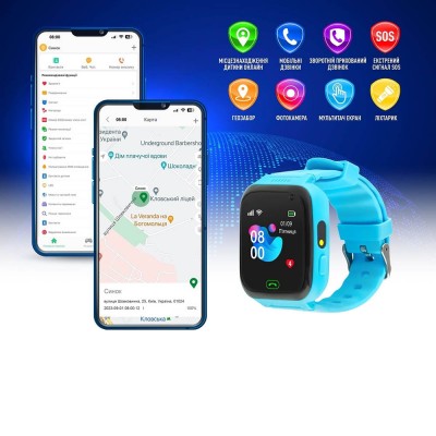 Смарт-годинник GARMIX PointPRO-100 BLUE (1002331) Смарт-годинник GARMIX PointPRO-100 BLUE (1002331)