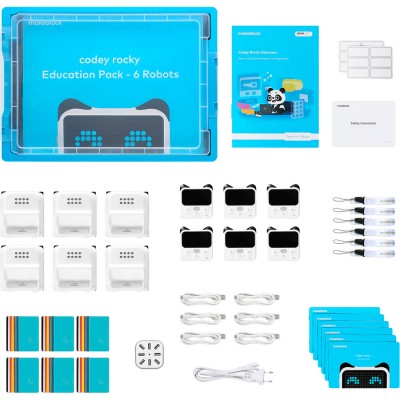 Набір Makeblock STEAM Codey Rocky Education Pack - 6 Robots (P1030046) Набір Makeblock STEAM Codey Rocky Education Pack - 6 Robots (P1030046)