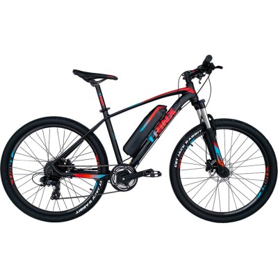 Електровелосипед TRINX E-Bike X1E 17 Matt Black-Red-Blue (X1EMBRB) Електровелосипед TRINX E-Bike X1E 17 Matt Black-Red-Blue (X1EMBRB)