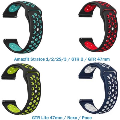 Набір ремінців BECOVER Vents Style для Amazfit Stratos 1/2/2S/3 Boy (706545)