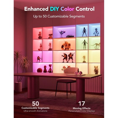Розумна світлодіодна стрічка GOVEE H61E1 16.4ft RGBICW LED Strip Lights 5 м White (H61E13D1) Розумна світлодіодна стрічка GOVEE H61E1 16.4ft RGBICW LED Strip Lights 5 м White (H61E13D1)