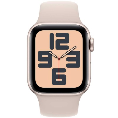 Смарт-годинник APPLE Watch SE 2023 GPS 44mm Starlight Alum Starlight Sp/b - S/M (MRE43QP/A) Смарт-годинник APPLE Watch SE 2023 GPS 44mm Starlight Alum Starlight Sp/b - S/M (MRE43QP/A)