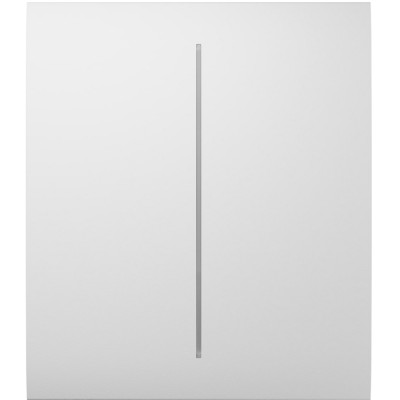 Кнопка AJAX CenterButton 2-gang для LightSwitch, Jeweler White (000029795)