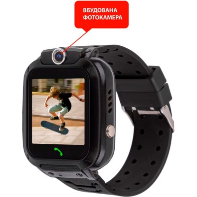 Смарт-годинник AMIGO GO007 FLEXI GPS Black Смарт-годинник AMIGO GO007 FLEXI GPS Black