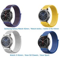 Набір ремінців BECOVER Nylon Style Samsung Galaxy Watch 42mm / Watch Active Girl (706546) Набір ремінців BECOVER Nylon Style Samsung Galaxy Watch 42mm / Watch Active Girl (706546)