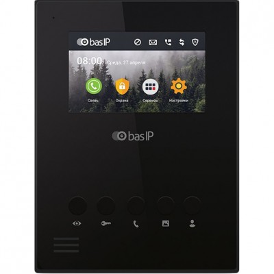 Домофон BAS-IP IP AU-04LA Black (AU-04LA_B) Домофон BAS-IP IP AU-04LA Black (AU-04LA_B)