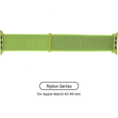 Ремінець ArmorStandart Nylon Band для Apple Watch 42/44/45/49mm Light Green (ARM57858) Ремінець ArmorStandart Nylon Band для Apple Watch 42/44/45/49mm Light Green (ARM57858)
