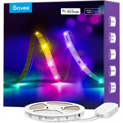 Розумна світлодіодна стрічка GOVEE H618A RGBIC Basic Wi-Fi + Bluetooth LED Strip (H618A3D1) Розумна світлодіодна стрічка GOVEE H618A RGBIC Basic Wi-Fi + Bluetooth LED Strip (H618A3D1)