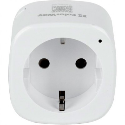 Розумна розетка COLORWAY Wi-Fi CW-SP1A-PTM Розумна розетка COLORWAY Wi-Fi CW-SP1A-PTM