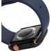 Захисна накладка Ringke Slim Case для Apple Watch 4/5/6/SE 44 мм Matte Black Clear (RCA4909)