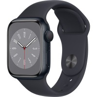 Смарт-годинник APPLE Watch Series 8 GPS 41 Midnight Alum Midnight Sp/B (MNP53UL/A)