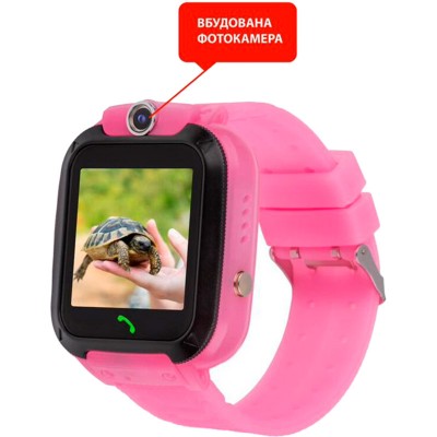 Смарт-годинник AMIGO GO007 FLEXI GPS Pink Смарт-годинник AMIGO GO007 FLEXI GPS Pink