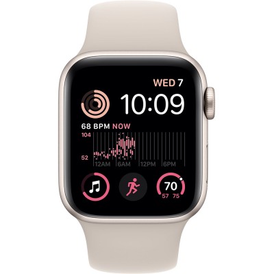 Смарт-годинник APPLE Watch SE 2 40 Starlight Alum Starlight Sp/B (MNJP3UL/A)