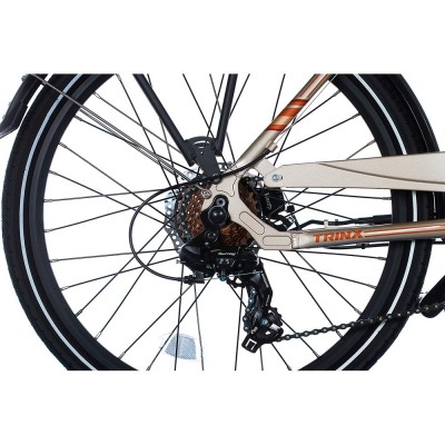 Електровелосипед TRINX E-Bike Sella 2.0 17 Champagne-Gold Електровелосипед TRINX E-Bike Sella 2.0 17 Champagne-Gold