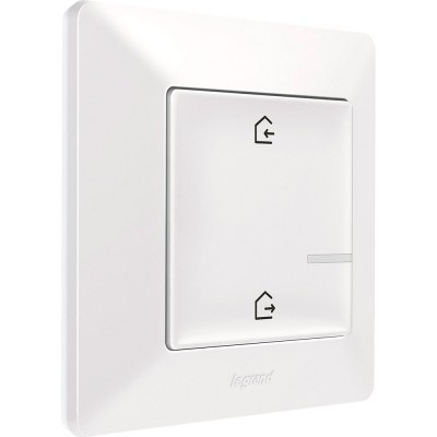 Головний вимикач Я вдома / Я поза домом Legrand Valena Life with Netatmo White (752186) Головний вимикач Я вдома / Я поза домом Legrand Valena Life with Netatmo White (752186)