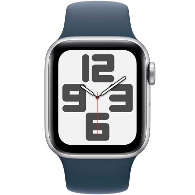 Смарт-годинник APPLE Watch SE 2023 GPS 40mm Silver Alum Storm Blue Sp/b - S/M (MRE13QP/A) Смарт-годинник APPLE Watch SE 2023 GPS 40mm Silver Alum Storm Blue Sp/b - S/M (MRE13QP/A)