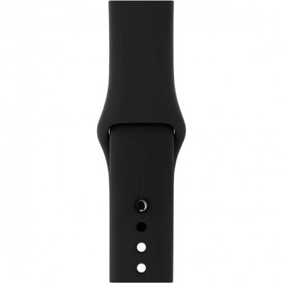 Ремінець EXTRADIGITAL Apple Watch (38-40mm) Sport 00A S/M Black (ESW2330)
