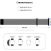 Браслет ARMORSTANDART Milanese Loop Band для Apple Watch All Series 38-40 мм Burgundy (ARM55255)