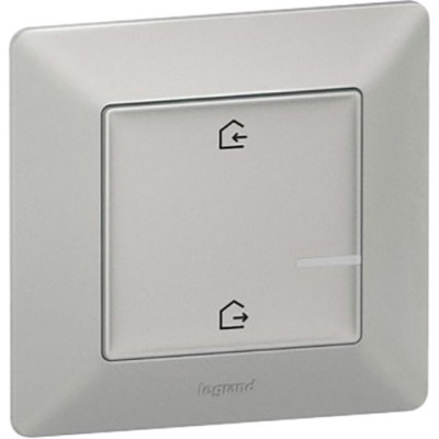 Розумний вимикач LEGRAND NETATMO Будинки / Не удома Silver (752386) Розумний вимикач LEGRAND NETATMO Будинки / Не удома Silver (752386)