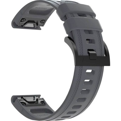 Ремінець ARMORSTANDART для Garmin Fenix 5s/6s Silicone 20mm Grey (ARM60812) Ремінець ARMORSTANDART для Garmin Fenix 5s/6s Silicone 20mm Grey (ARM60812)