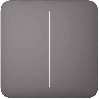 Кнопка AJAX SoloButton 2-gang для LightSwitch, Jeweler Grey (000029826)