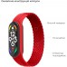 Ремінець ArmorStandart Braided Solo Loop для Xiaomi Mi Band 4/5/6 Size S Red (ARM59182)