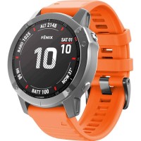 Ремінець ARMORSTANDART для Garmin Fenix 5x/6x Silicone 26mm Orange (ARM60802) Ремінець ARMORSTANDART для Garmin Fenix 5x/6x Silicone 26mm Orange (ARM60802)