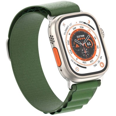Ремінець ArmorStandart Alpina Band для Apple Watch All Series Ultra 49mm Green (ARM65020) Ремінець ArmorStandart Alpina Band для Apple Watch All Series Ultra 49mm Green (ARM65020)
