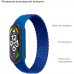 Ремінець ARMORSTANDART для Xiaomi Mi Band 4/5/6/7 Blue size L (ARM58758)