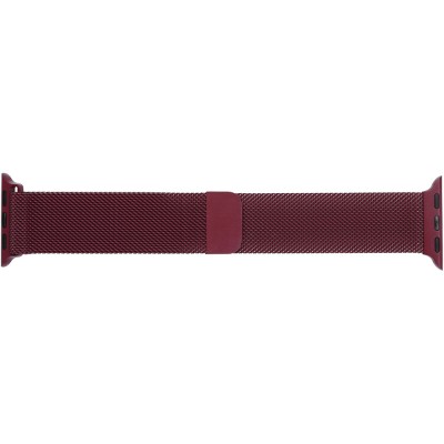 Браслет ARMORSTANDART Milanese Loop Band для Apple Watch All Series 38-40 мм Burgundy (ARM55255)
