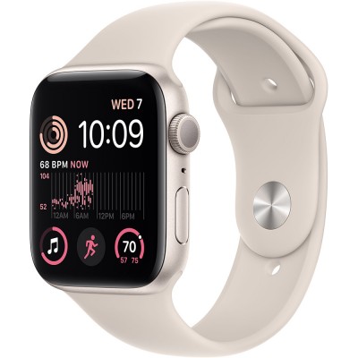 Смарт-годинник APPLE Watch SE 2 44 Starlight Alum Starlight Sp/B (MNJX3UL/A) Смарт-годинник APPLE Watch SE 2 44 Starlight Alum Starlight Sp/B (MNJX3UL/A)
